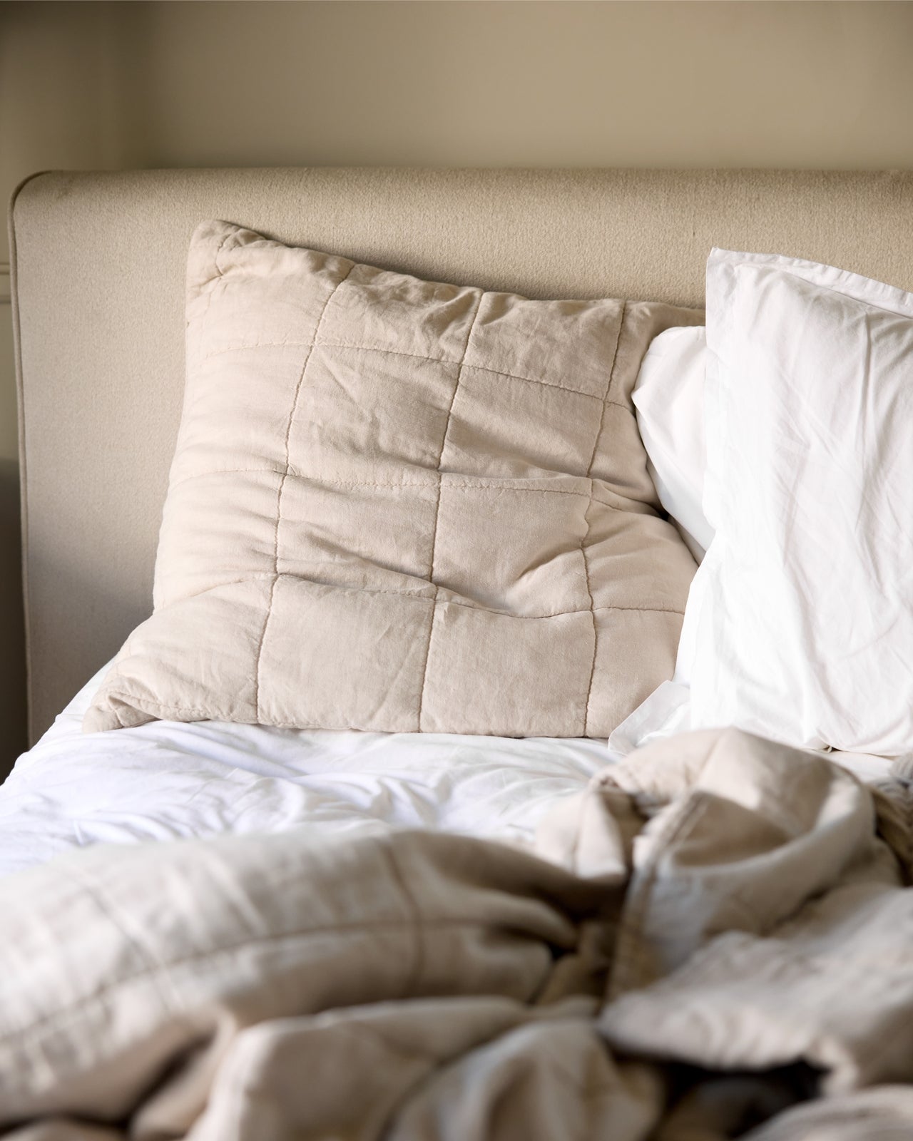 Parachute Home Linen Box Quilted Euro Sham - Thumbnail 5