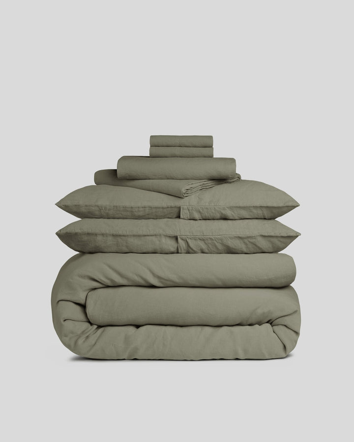 Linen Bundle - Moss K/CK