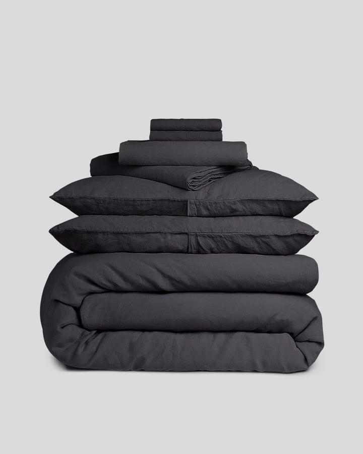 Linen Bundle - Coal F/Q