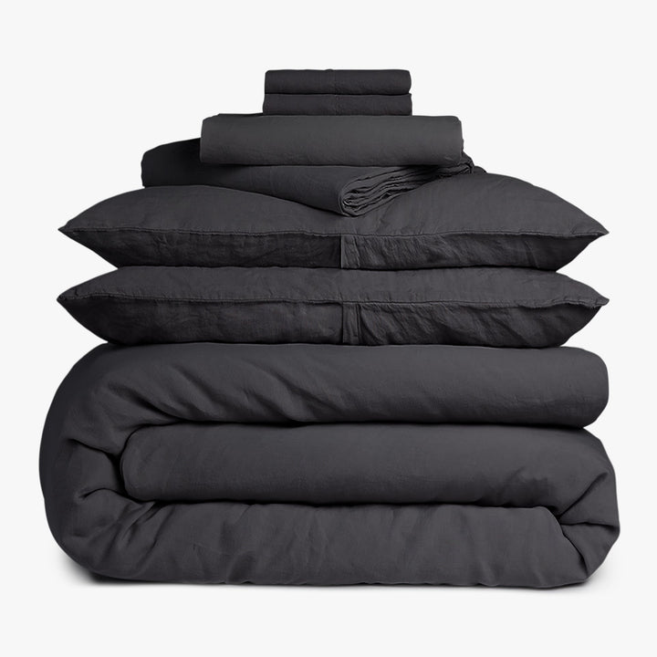 Linen Bundle - Coal F/Q