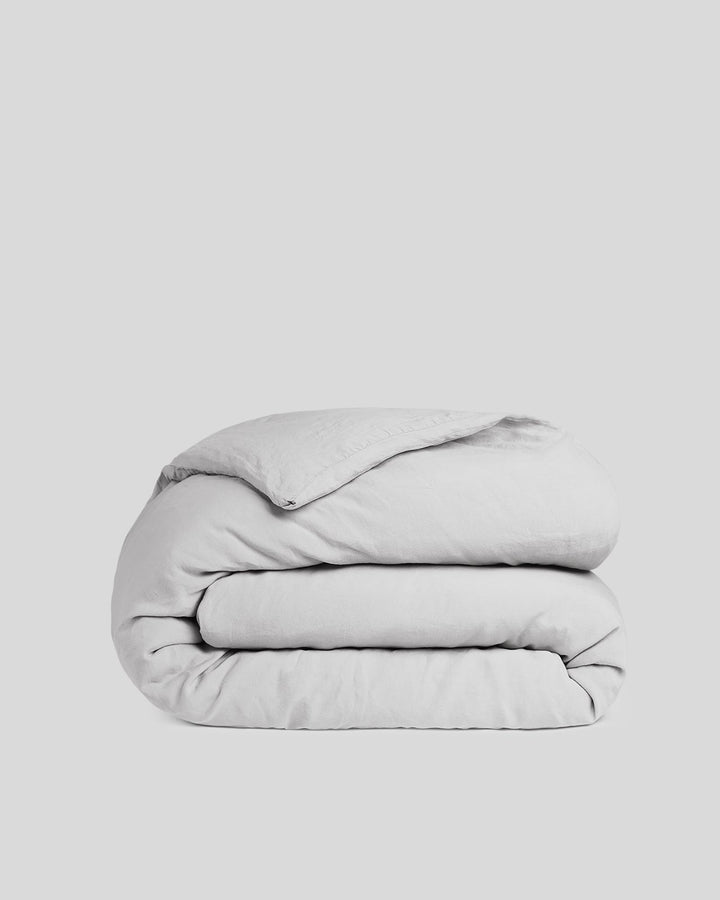 Linen Duvet Cover (Fog)