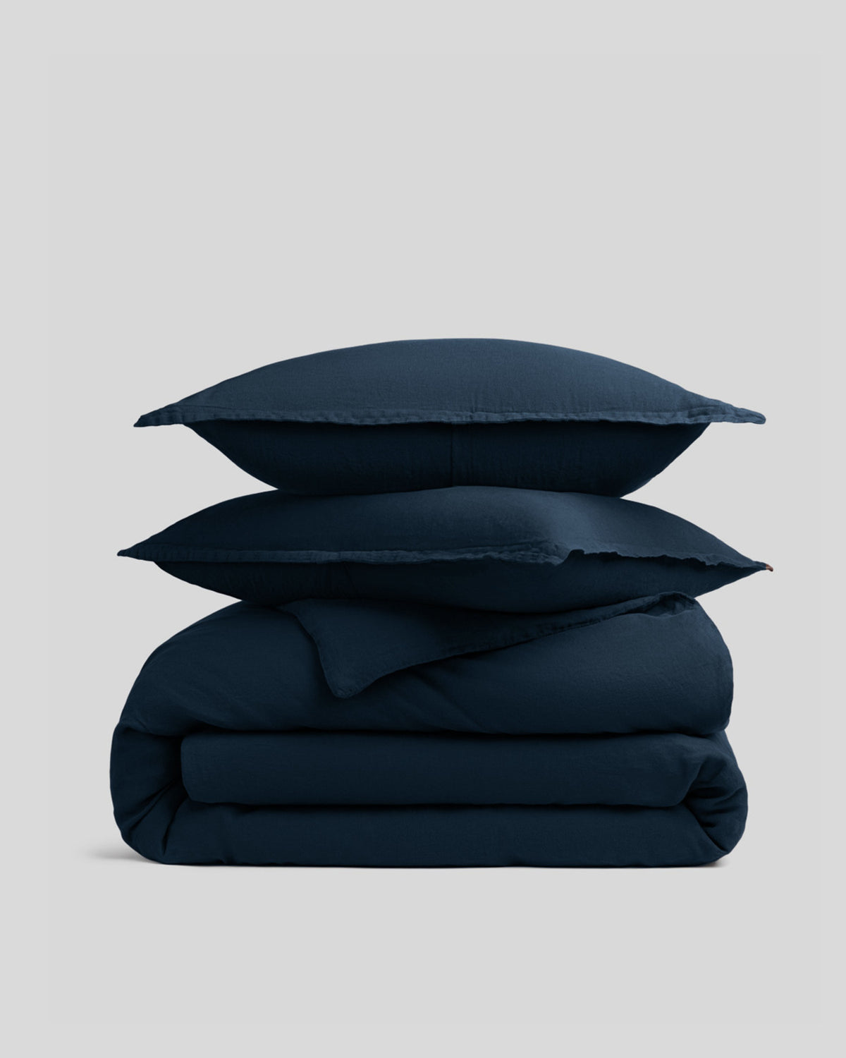 Parachute Home Linen Duvet Cover Set - Ink K/CK at Parachute Home