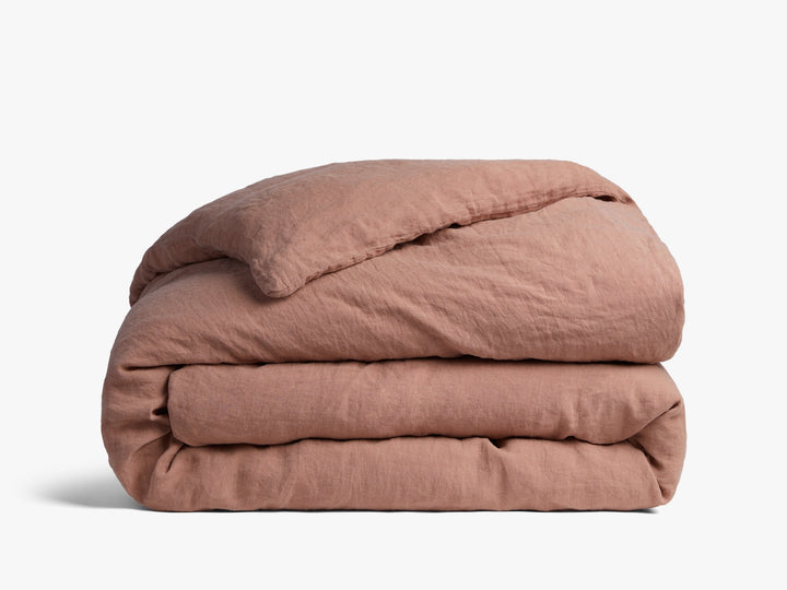 Linen Duvet Cover (Clay)