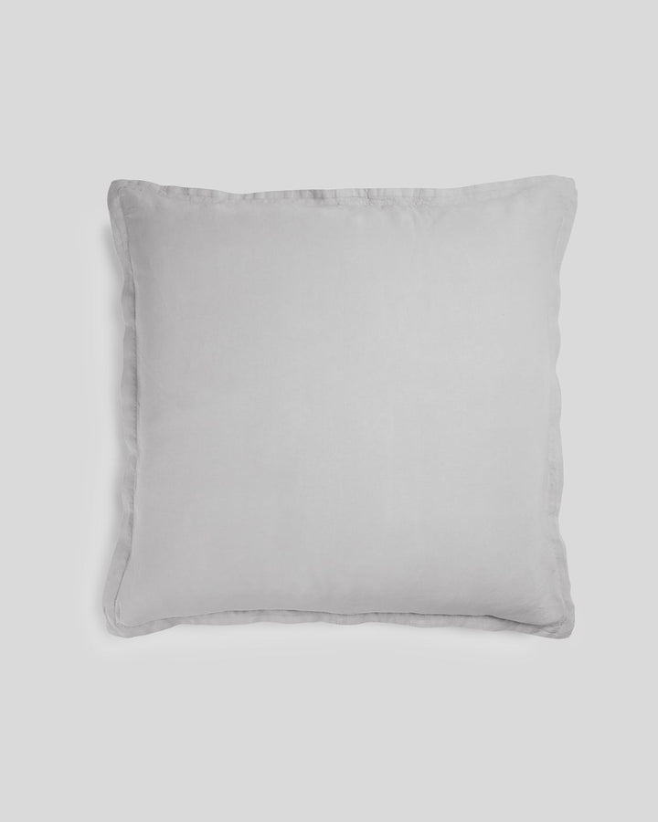 Linen Euro Sham (Fog)