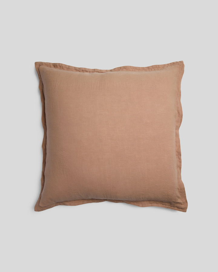 Linen Euro Sham (Adobe)