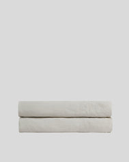 Linen Fitted Sheet (Bone)