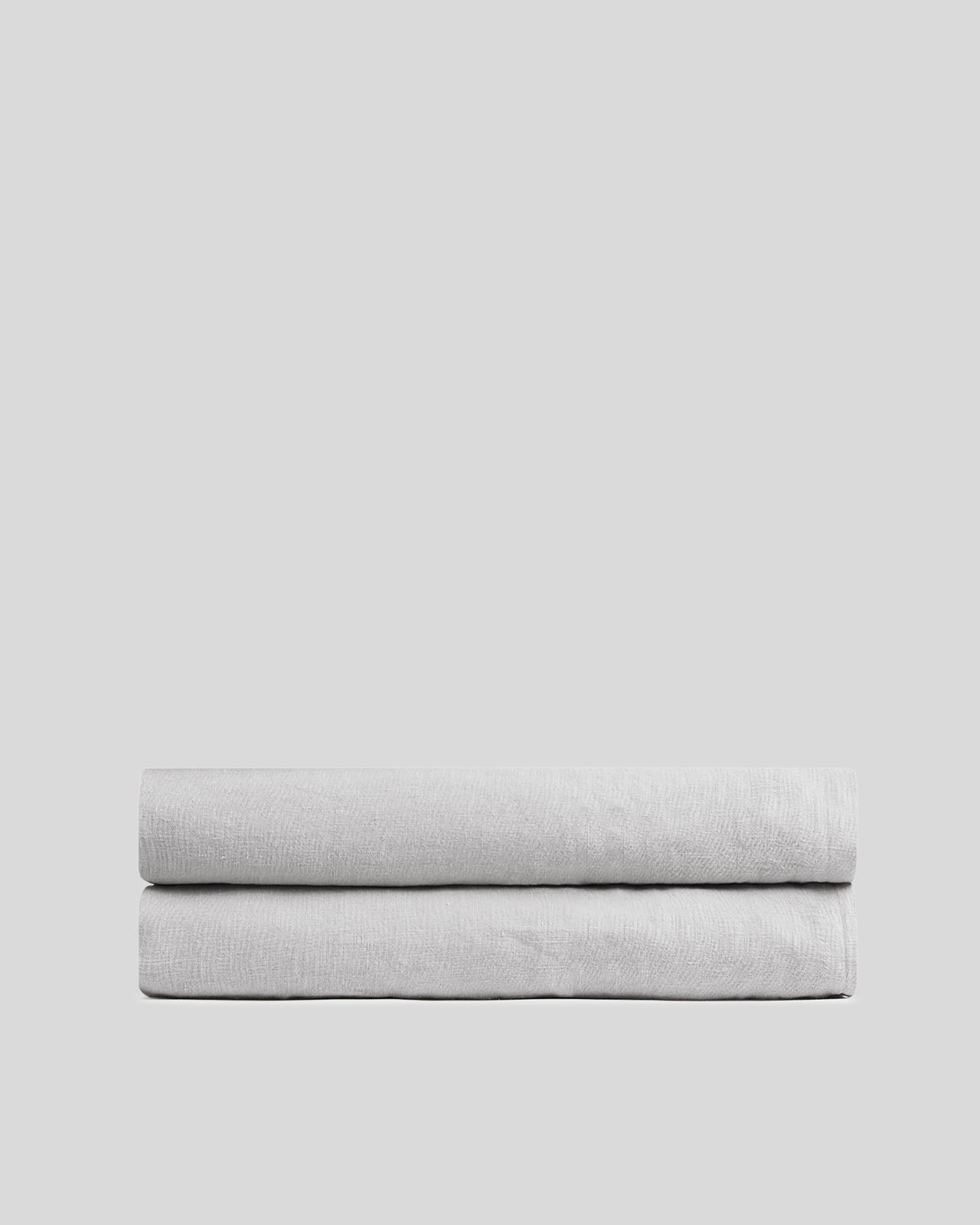Linen Fitted Sheet (Fog)