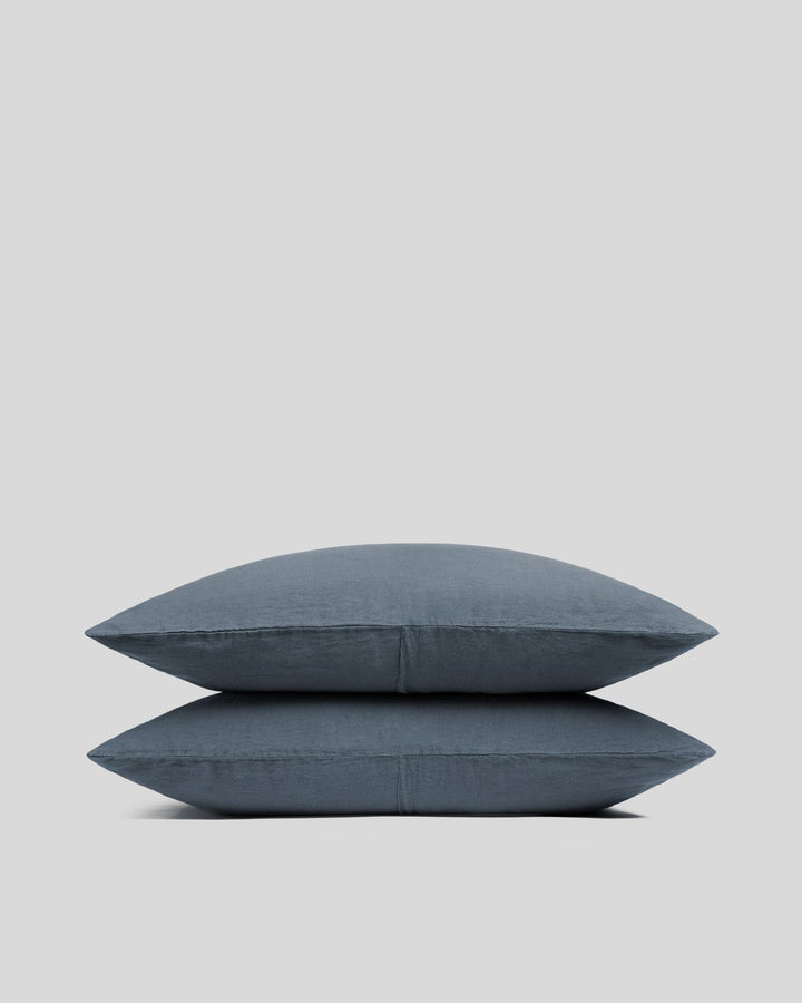 Linen Pillowcase Set (Dusk)