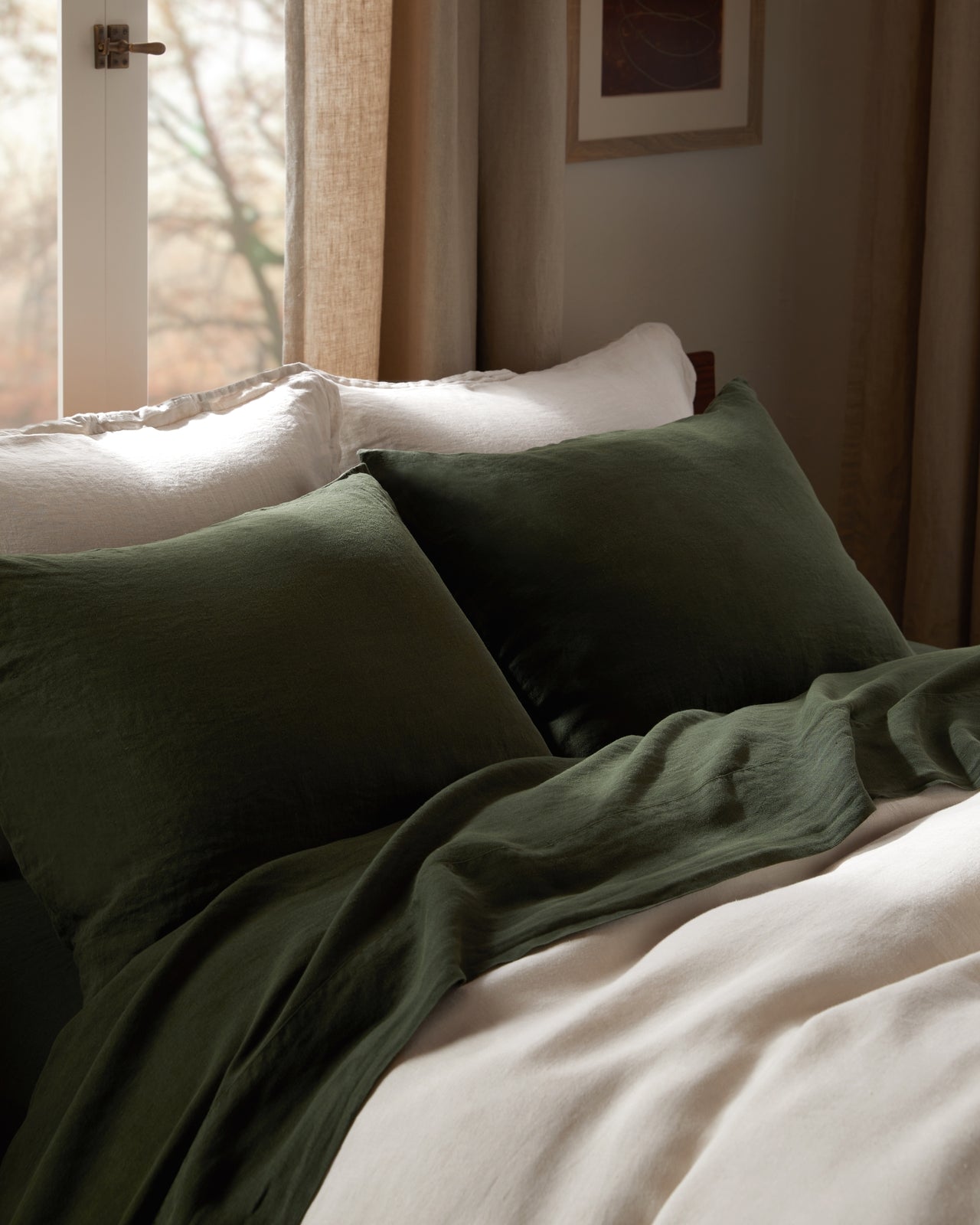 Linen Pillowcase Set - Thumbnail 4