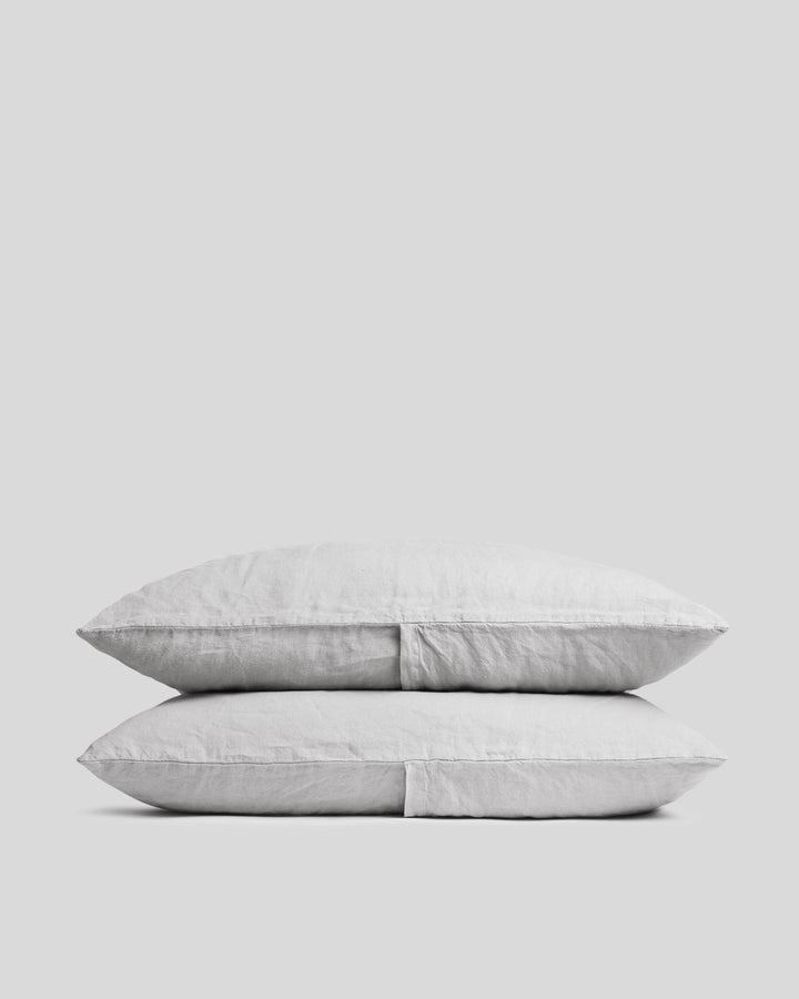 Linen Pillowcase Set (Fog)