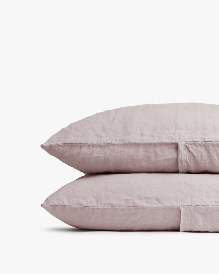 Linen Pillowcase Set (Haze)