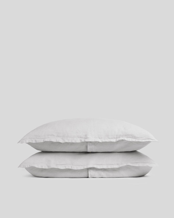 Linen Sham Set (Fog)