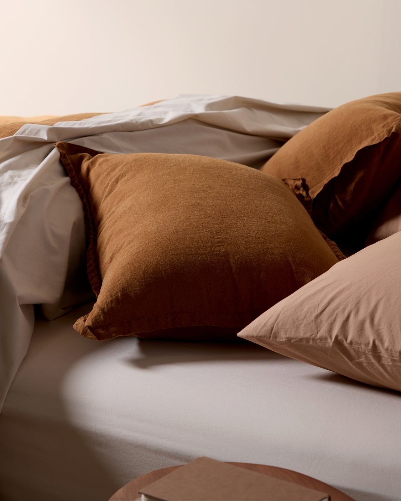 pillow tobacco Parachute European Flax Linen Sham pillow tobacco Parachute European Flax Linen Sham