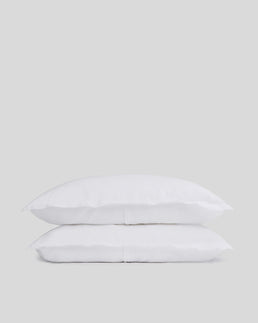Linen Sham Set (White)