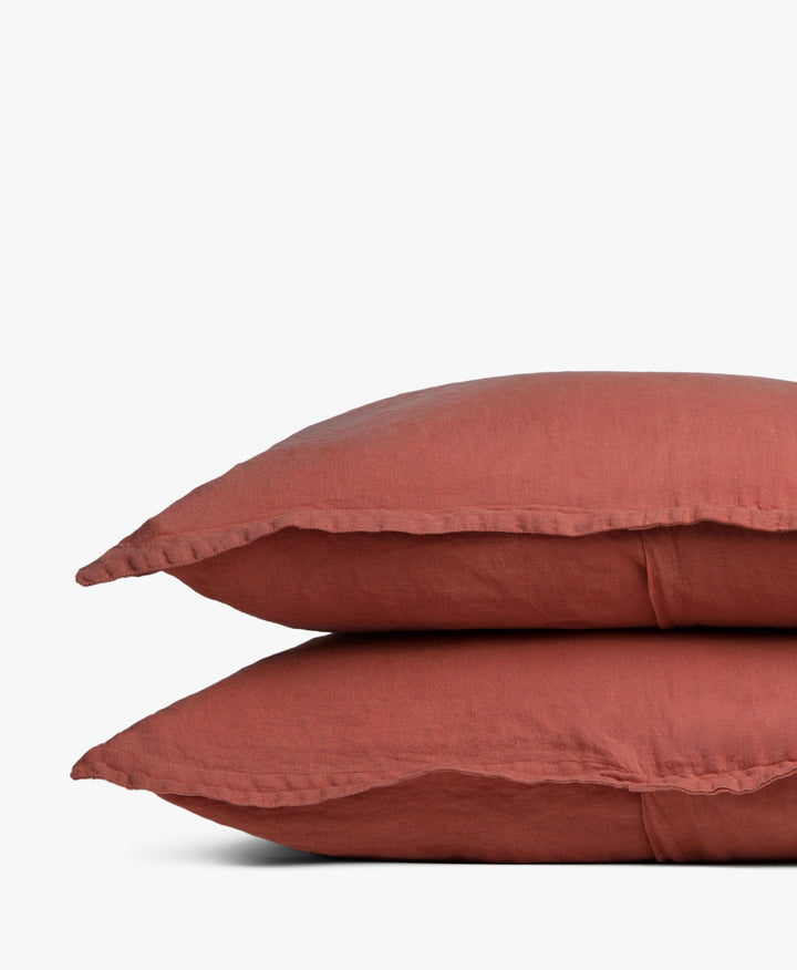 Linen Sham Set (Canyon)