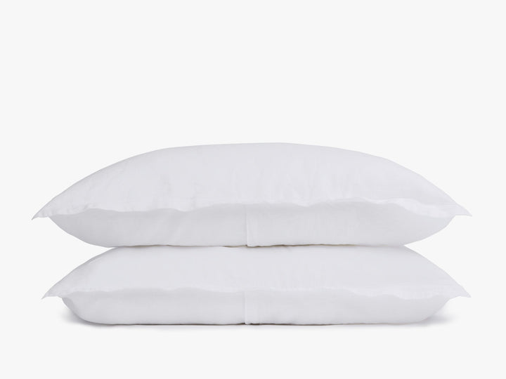 Linen Sham Set (White)