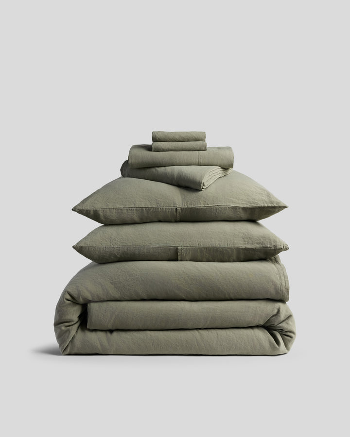 Linen Tencel Bundle - Moss F/Q