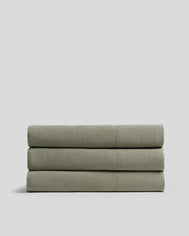 Linen Tencel Top Sheet - FINAL SALE (Moss)