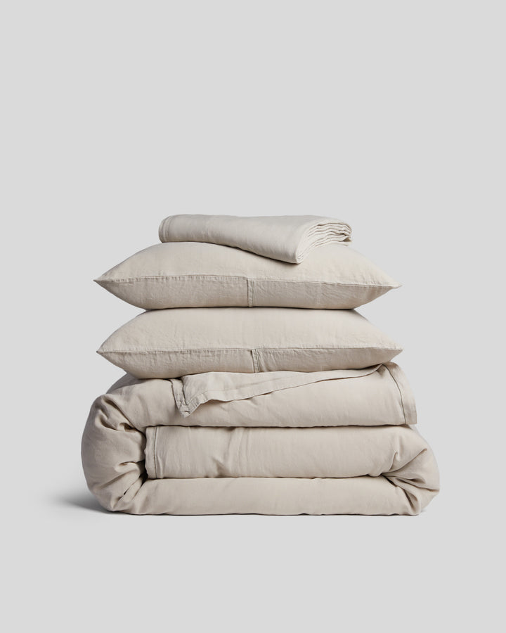 Linen Tencel Venice Set - Bone K/CK