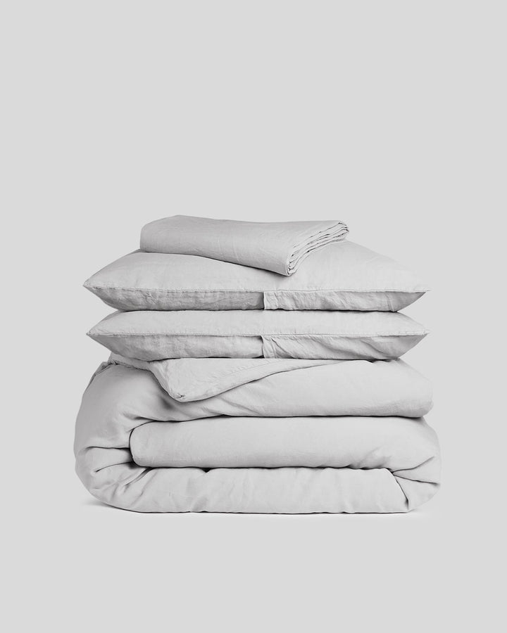 Linen Venice Set - Fog K/CK