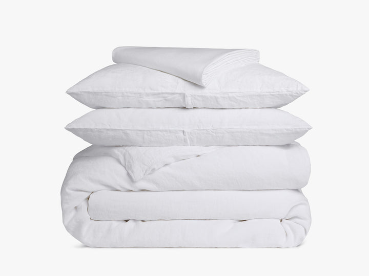 Linen Venice Set - White F/Q