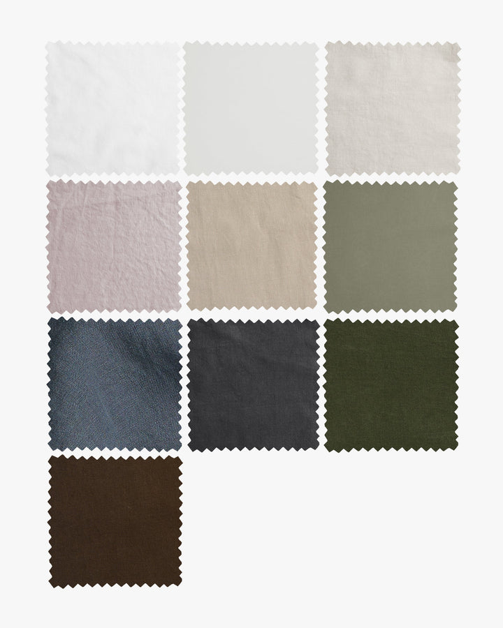 Linen Fabric Swatch (Bone)