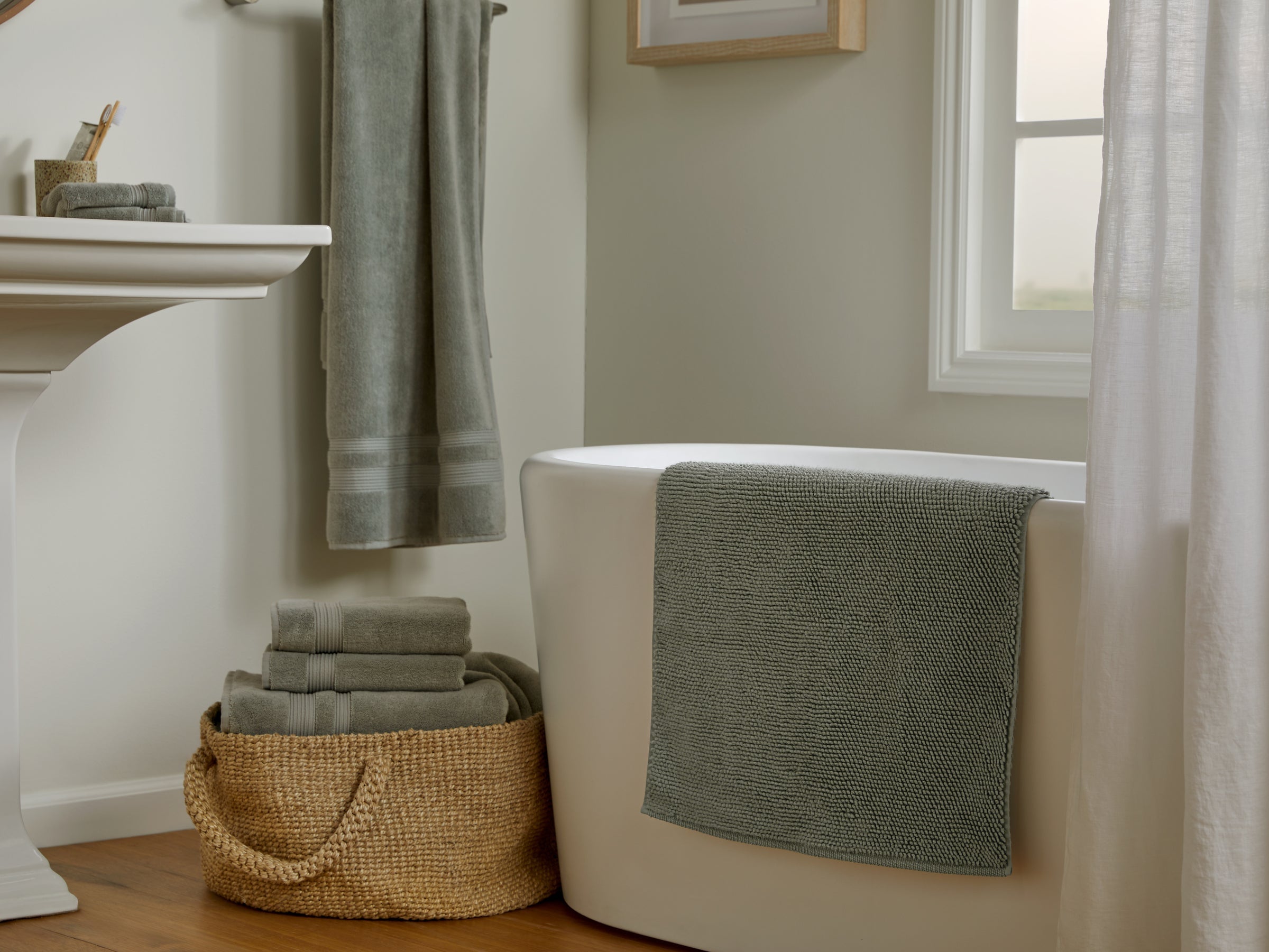 Looped Bath Rug - Thumbnail 4