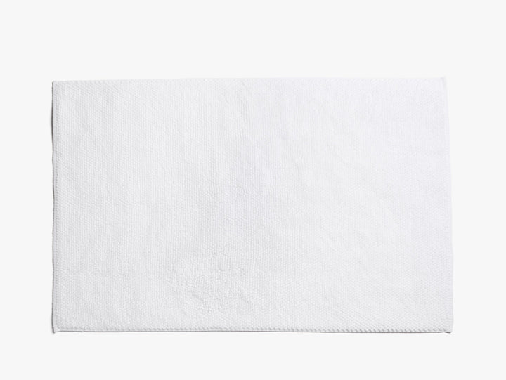 Looped Bath Rug (White)