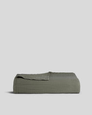 Matelasse Coverlet (Moss)