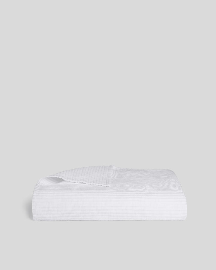 Matelasse Coverlet (White)