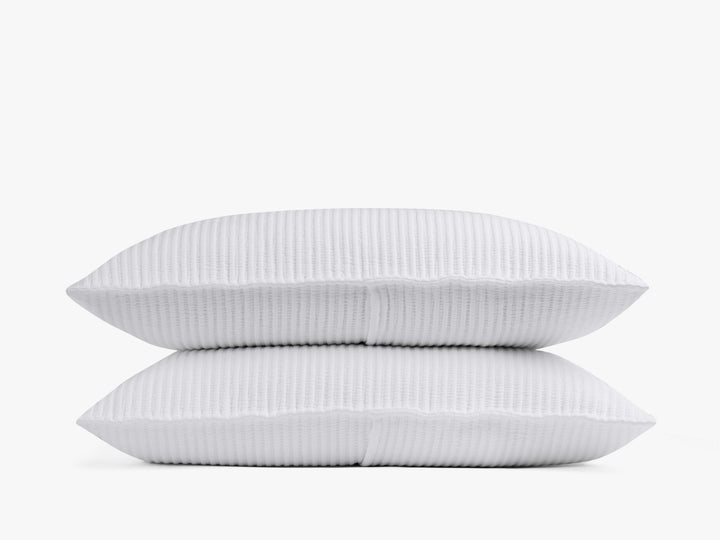 Matelasse Sham Set (White)