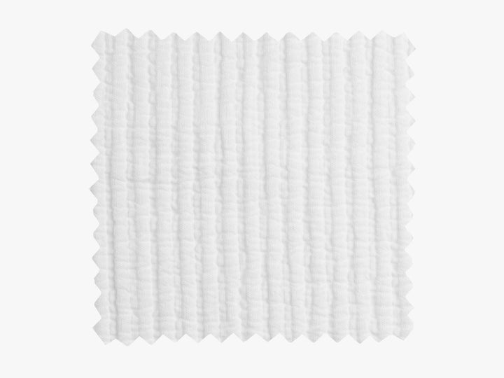 Matelasse Coverlet Fabric Swatch (White)