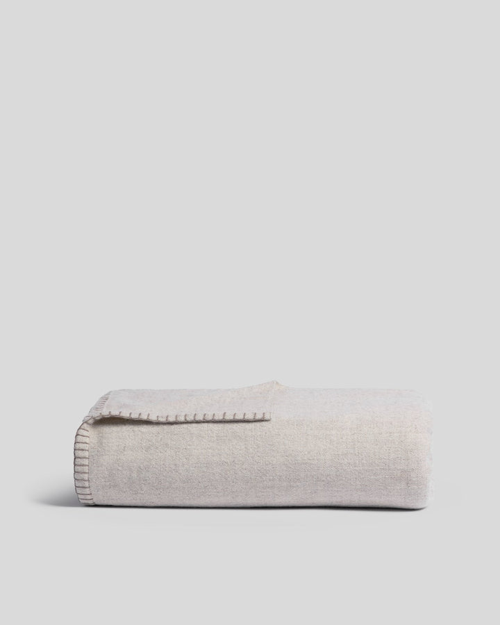 Merino Villa Bed Blanket (Natural)