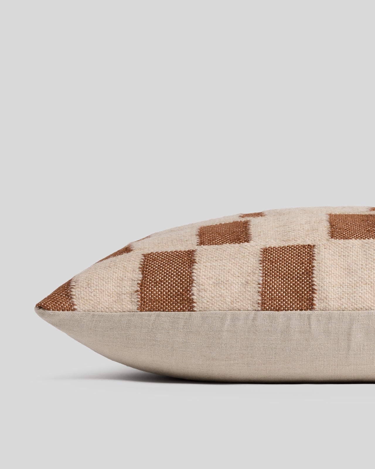Modern Wool Lumbar Pillow Cover