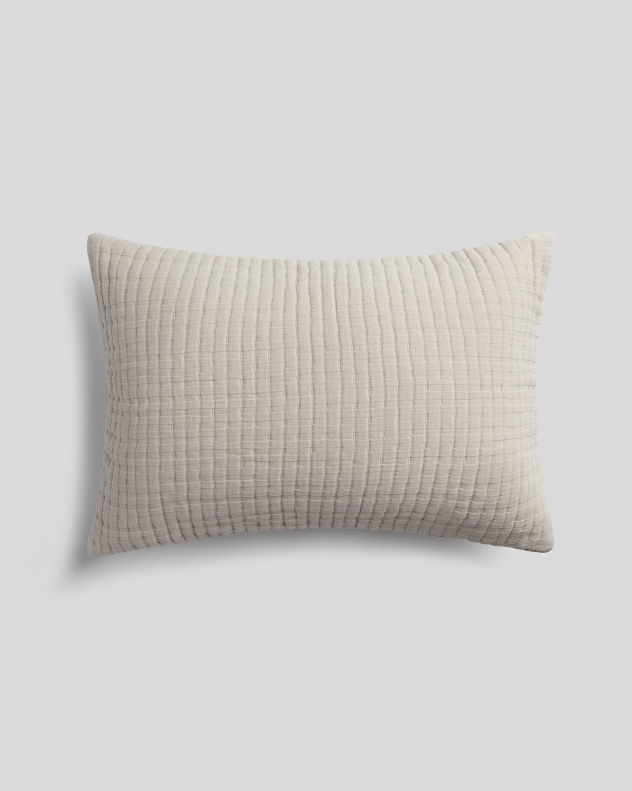 Organic Air Cotton Mini Sham (Bone)