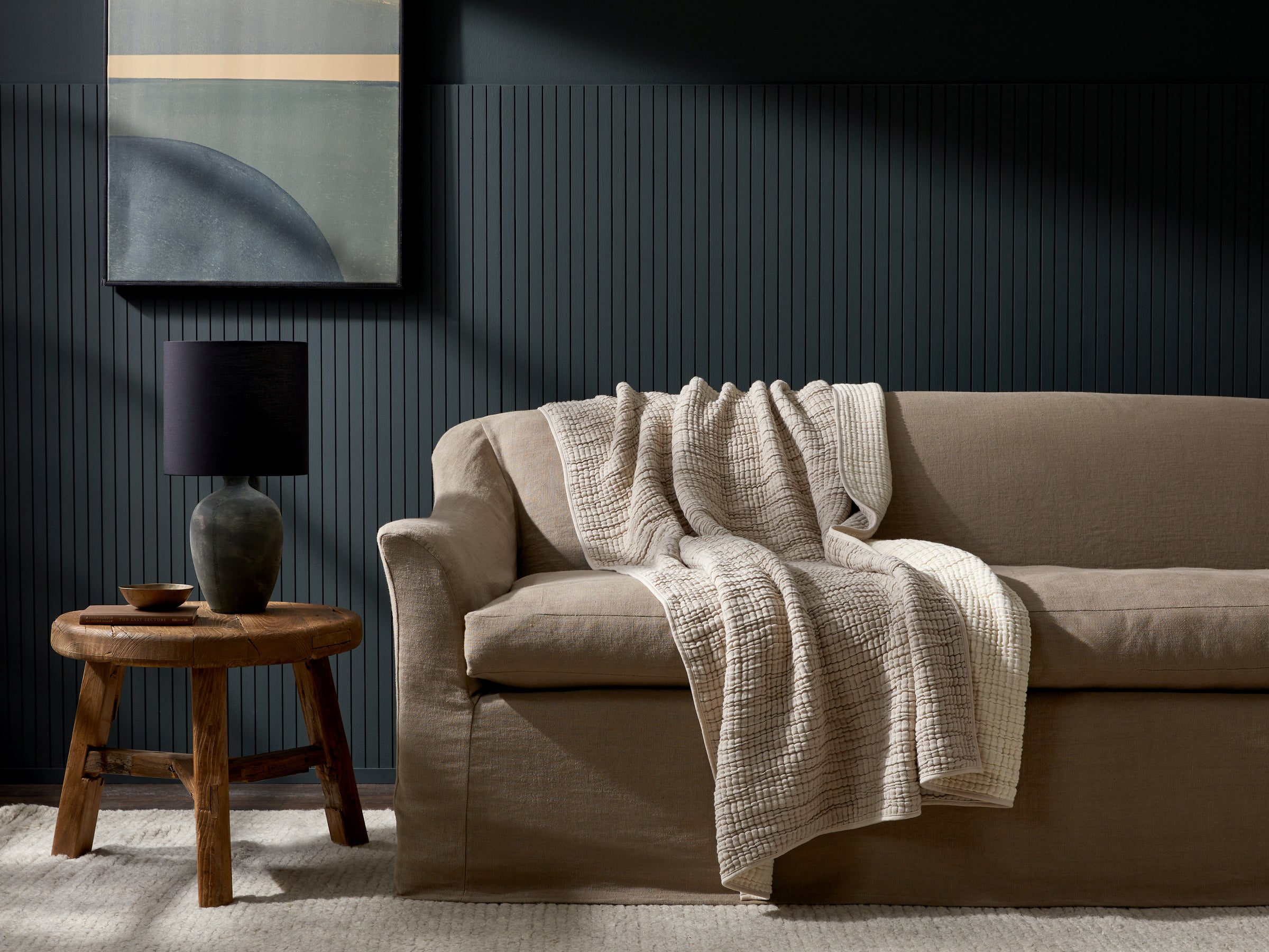 Organic Channel Gauze Throw - Thumbnail 2