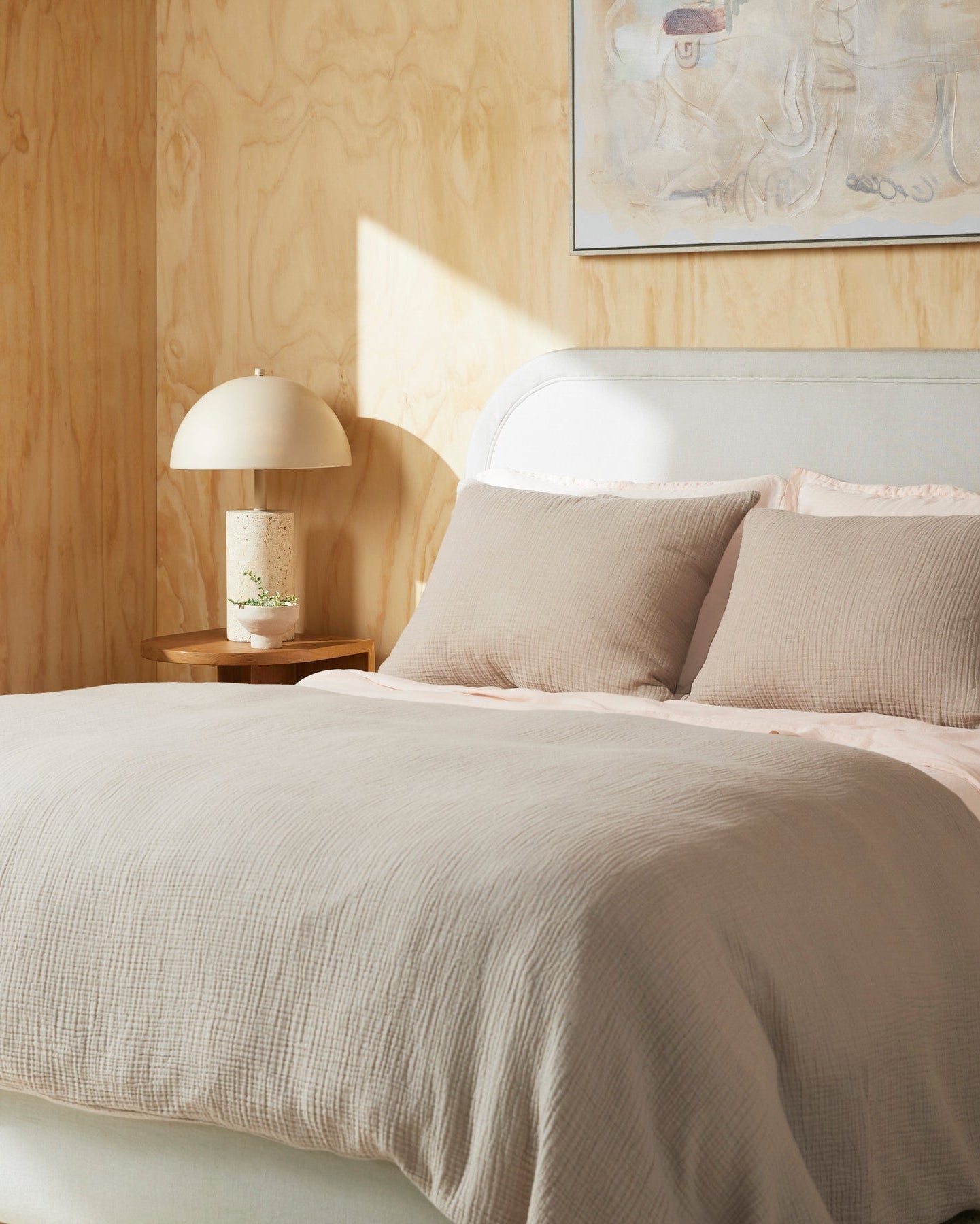 Organic Cloud Cotton Duvet Cover Set - Thumbnail 2