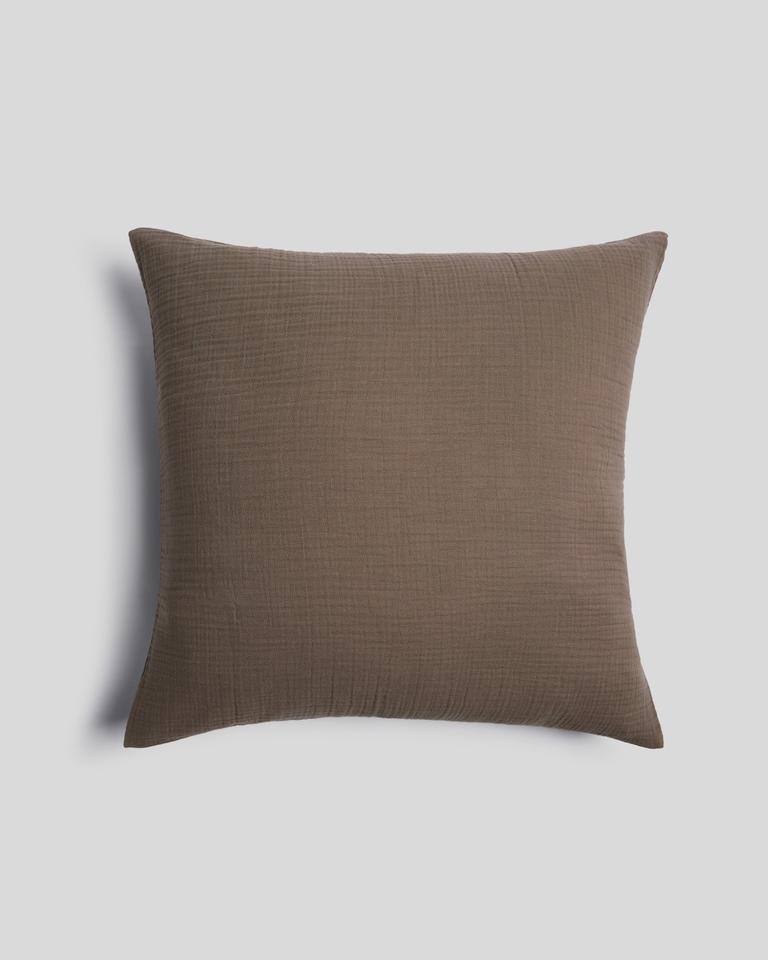 Organic Cloud Cotton Euro Sham (Warm Grey) - Warm Grey
