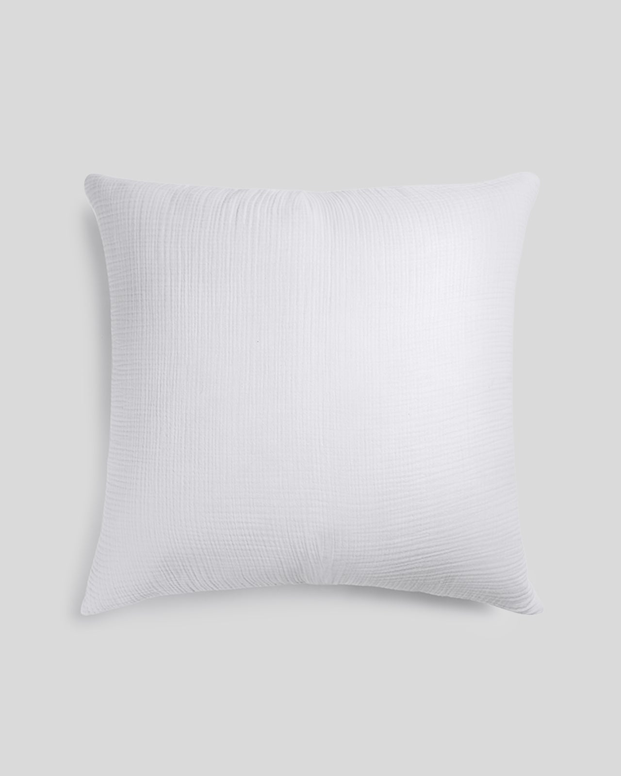 Organic Cloud Cotton Euro Sham (White) - White