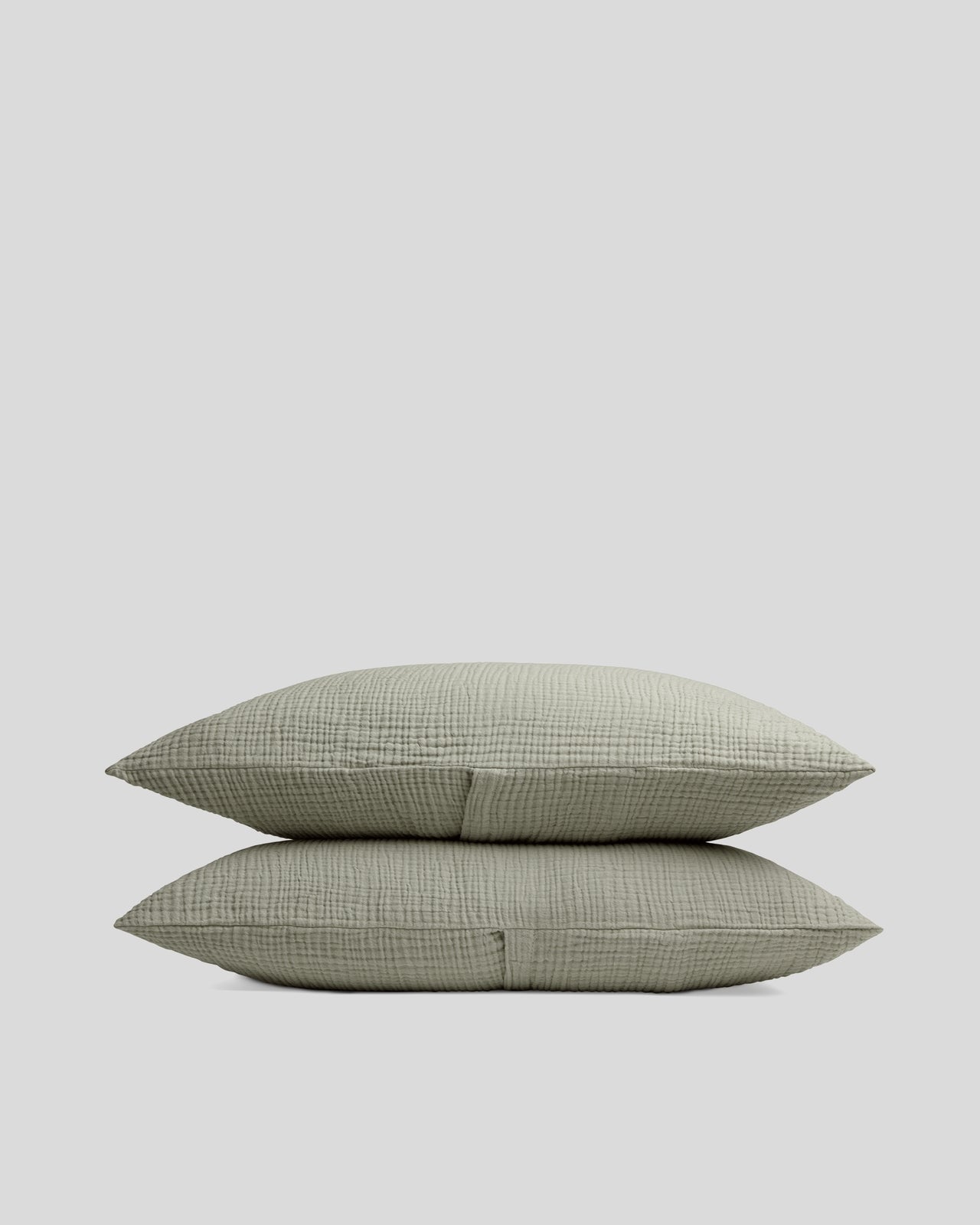 Organic Cloud Cotton Sham Set (Moss)