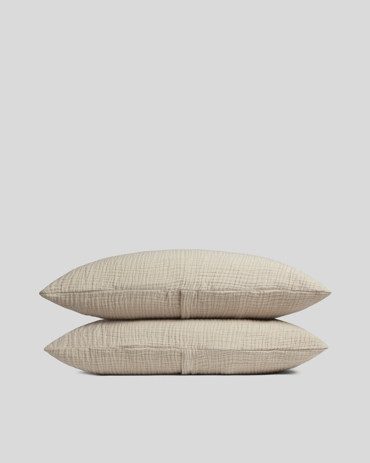 Organic Cloud Cotton Sham Set (Natural)
