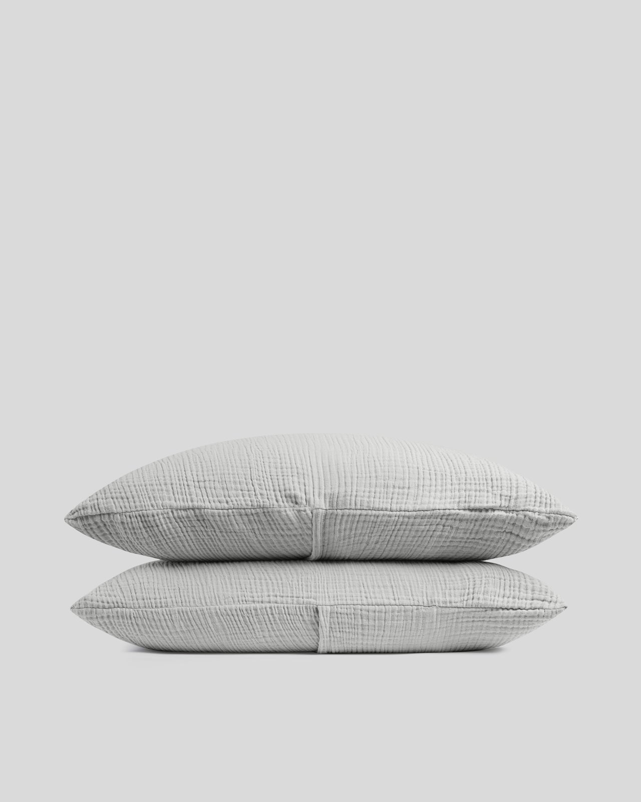 Organic Cloud Cotton Sham Set (Smoke)