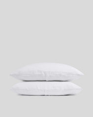 Organic Cloud Cotton Sham Set (White)