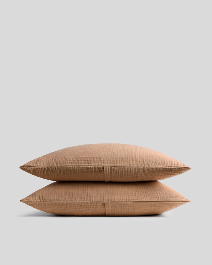 Organic Cloud Cotton Sham Set (Adobe)