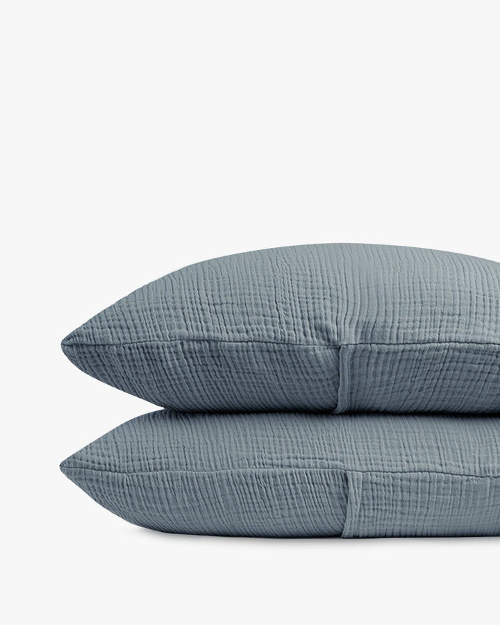Organic Cloud Cotton Sham Set (Wave)