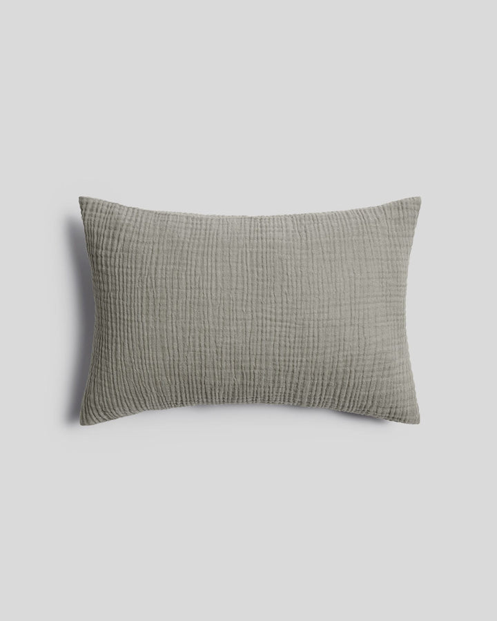 Organic Cloud Cotton Toddler Sham (Moss)