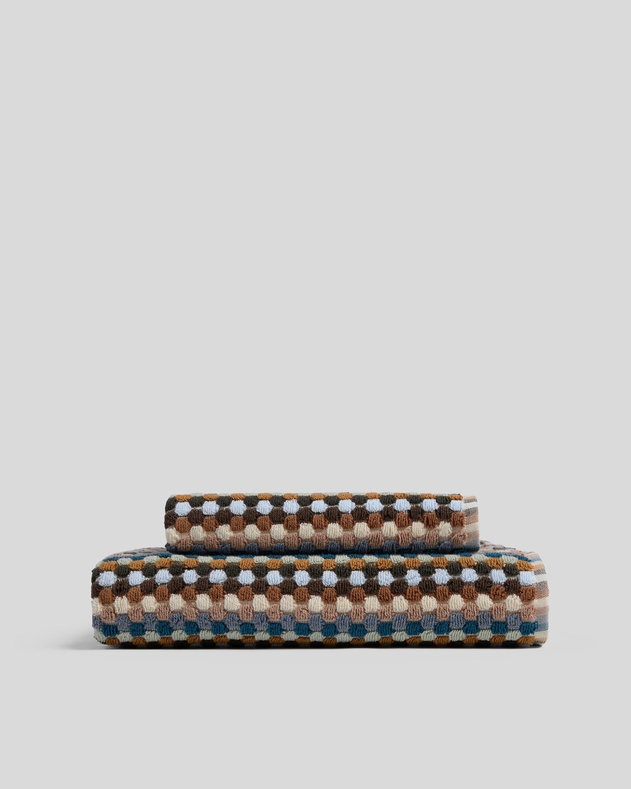 Organic Cotton Mosaic Towels (Multi)