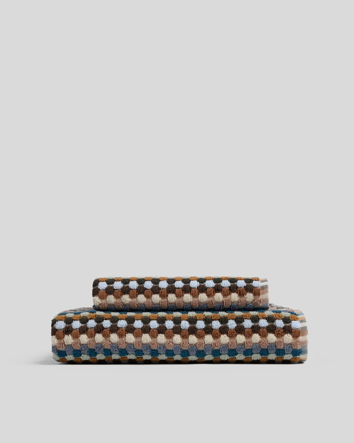Organic Cotton Mosaic Towels (Multi)