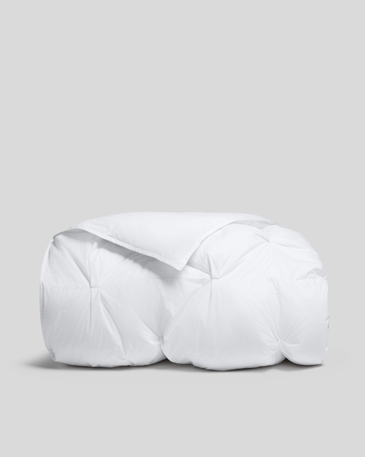 Organic Cotton Puff Comforter (White) - KING / White
