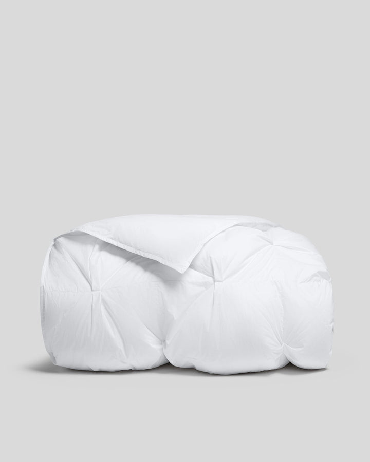 Organic Cotton Puff Comforter (White)